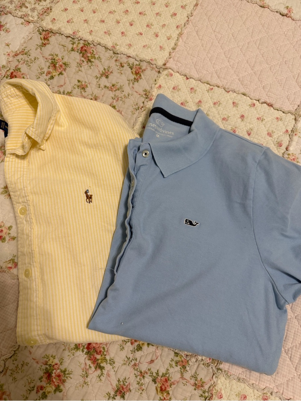 Women’s Ralph Lauren Polo Shirt and Women’s Vineyard Vines Shirt